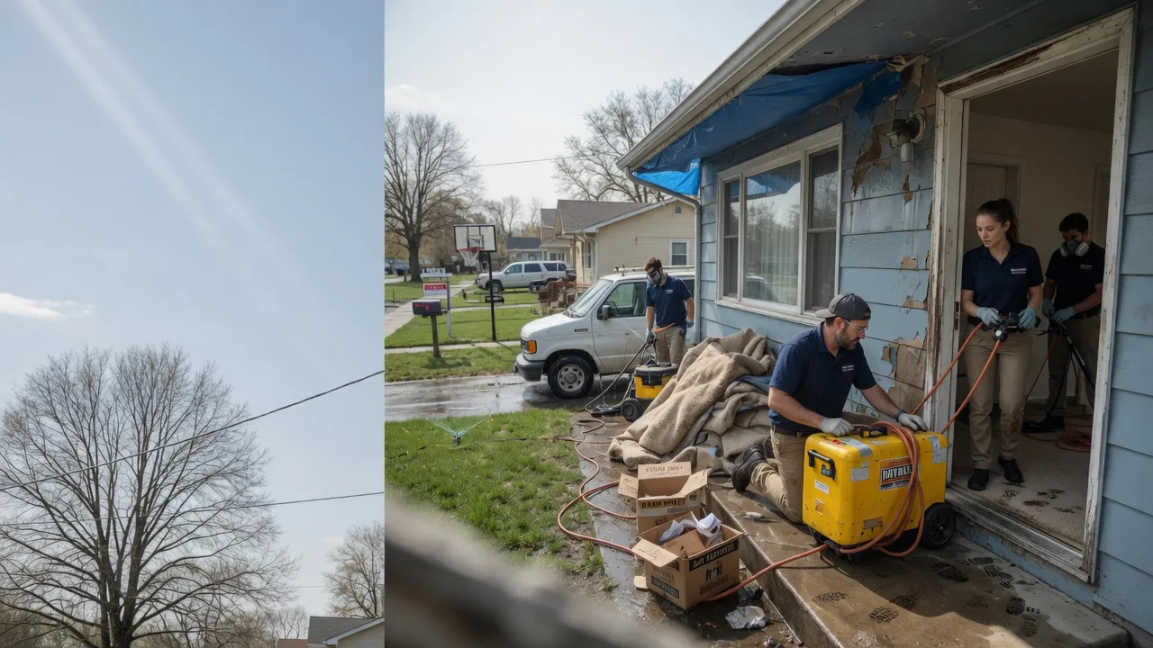 Basement Flood Cleanup in Falls Church, VA near me
